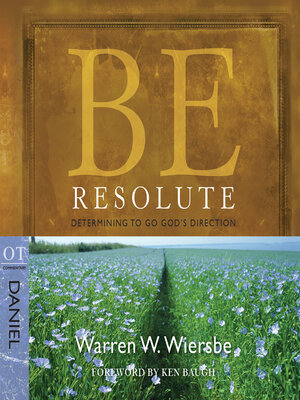 cover image of Be Resolute (Daniel)